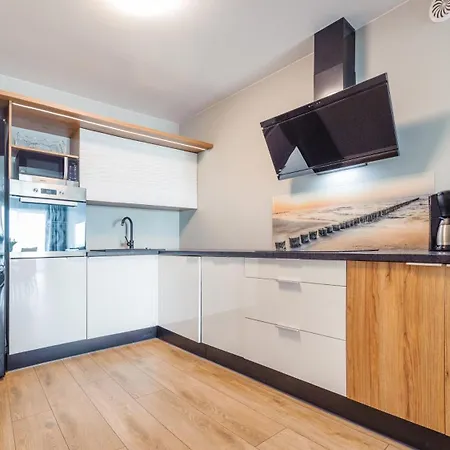 Zlota Perla Z Parkingiem 16 E Perlowa Przystan - Apartamento